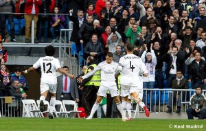 Aplauze suporteri gol Cristiano Ronaldo
