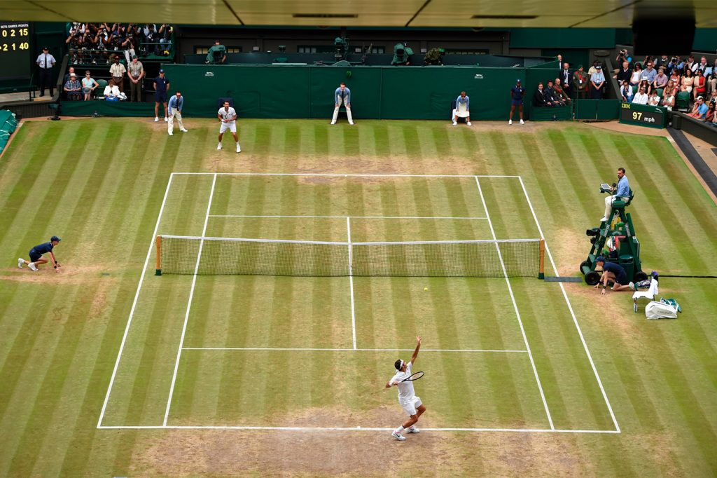 Roger Federer Marin Cilic Wimbledon 2017 final
