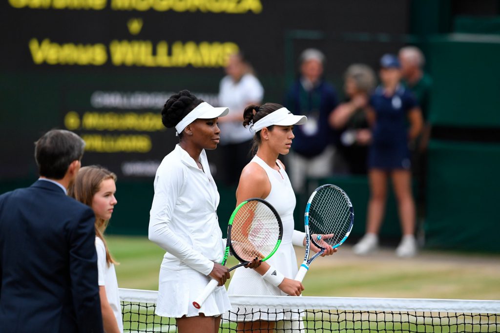 Venus Williams Garbine Muguruza Wimbledon 2017